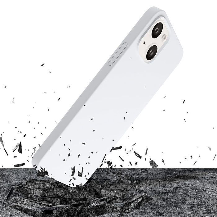 3mk Hardy Silicone MagCase for iPhone 14 Plus - White