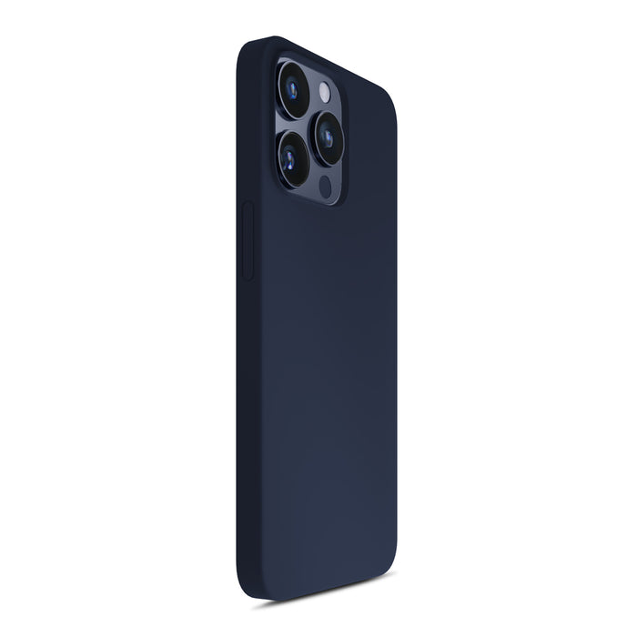 3mk Silicone Case for iPhone 15 Pro - Navy Blue