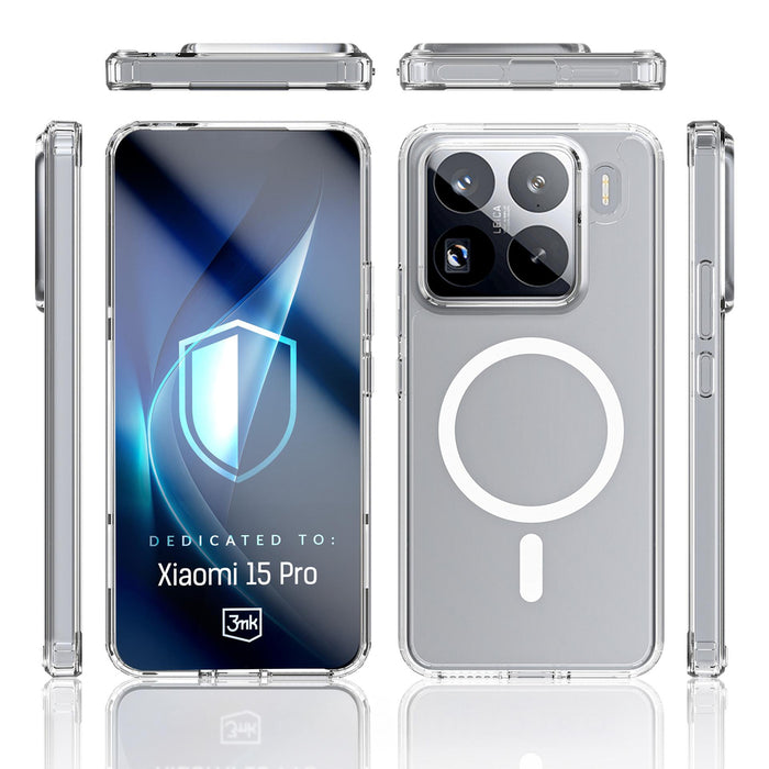 3mk Armor MagCase for Xiaomi 15 Pro - transparent