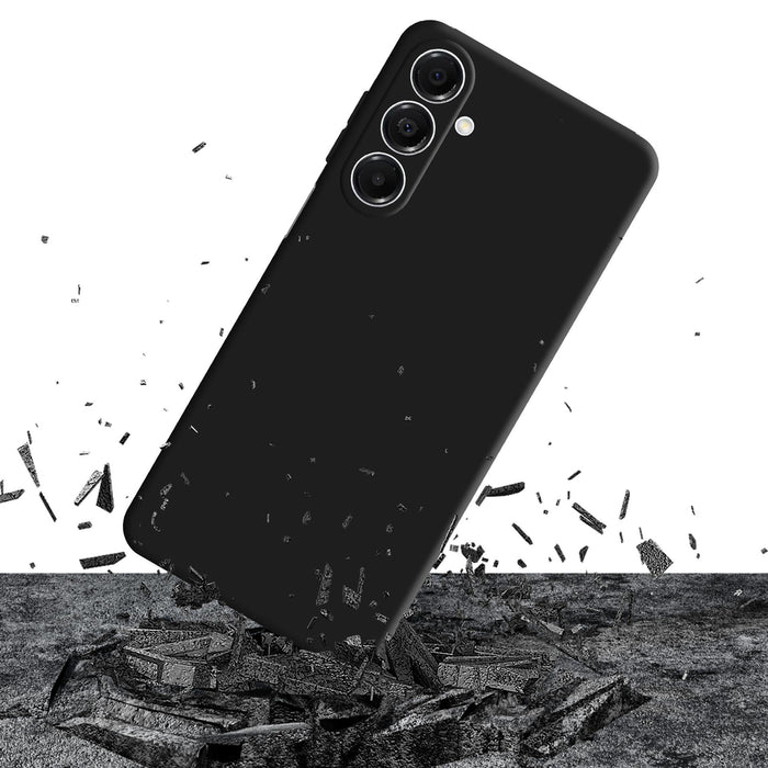 3mk Matt Case Pro for Samsung Galaxy A17 5G - Matte Black