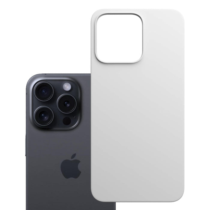 3mk Hardy MagSilicone Case for Apple iPhone 15 Pro Max - White