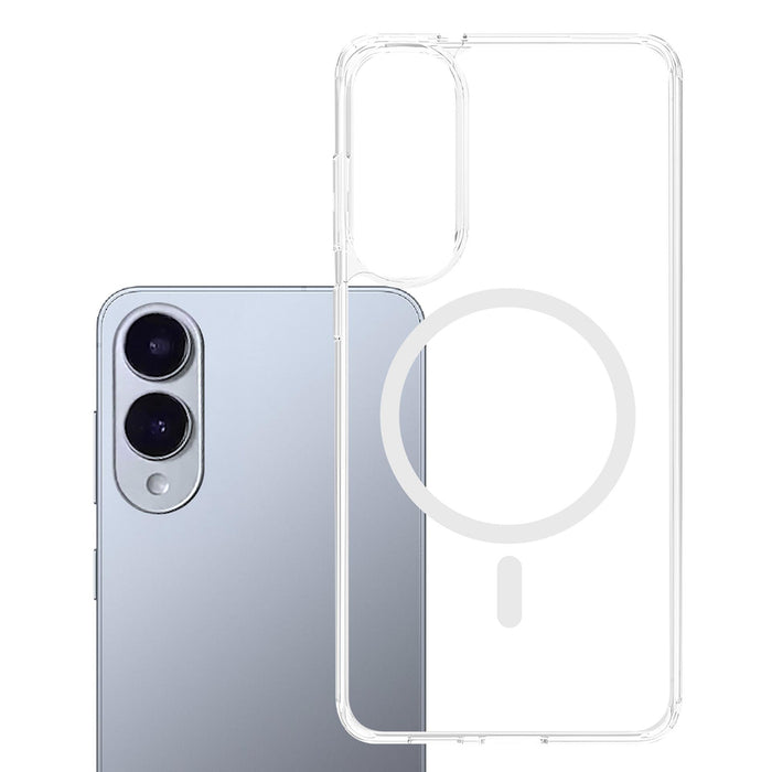 3mk Armor MagCase for Samsung Galaxy S25 Edge - Transparent
