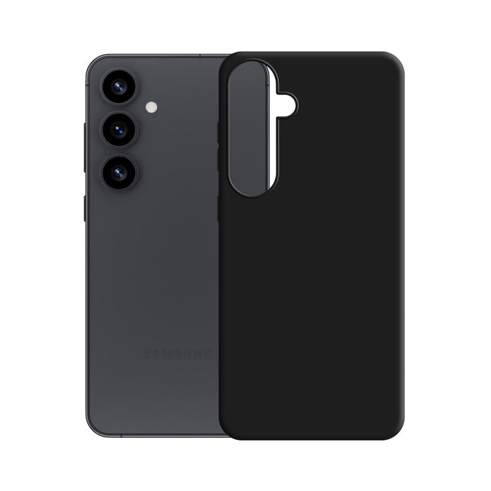 3mk Hardy MagSilicone Case for Samsung Galaxy S25 - Black