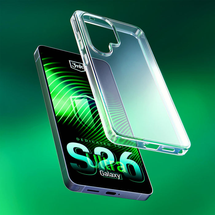 3mk Clear Case for Samsung Galaxy S26 Ultra - transparent