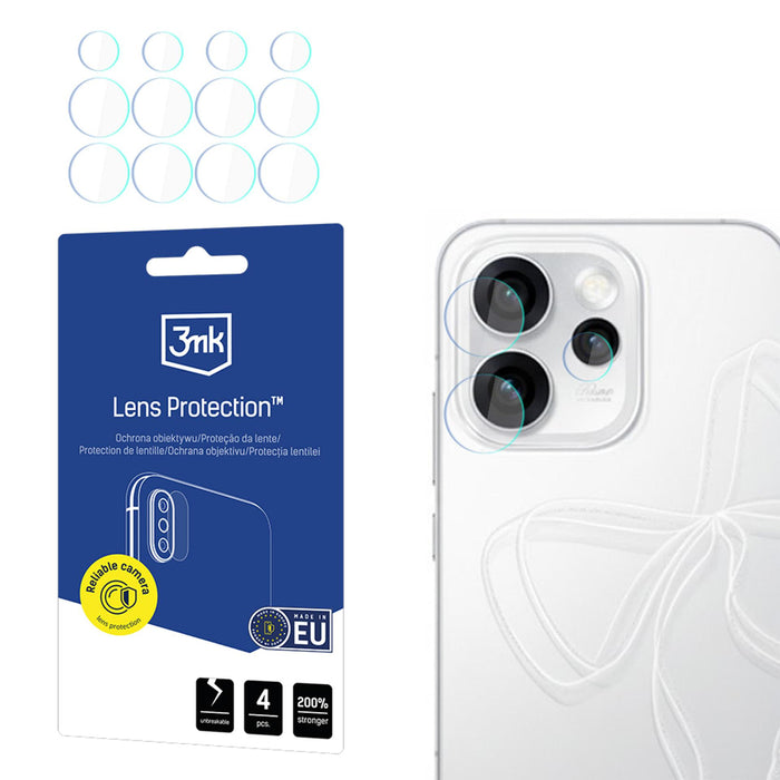 3mk Lens Protection Hybrid Camera Lens Glass for Oppo Reno 15