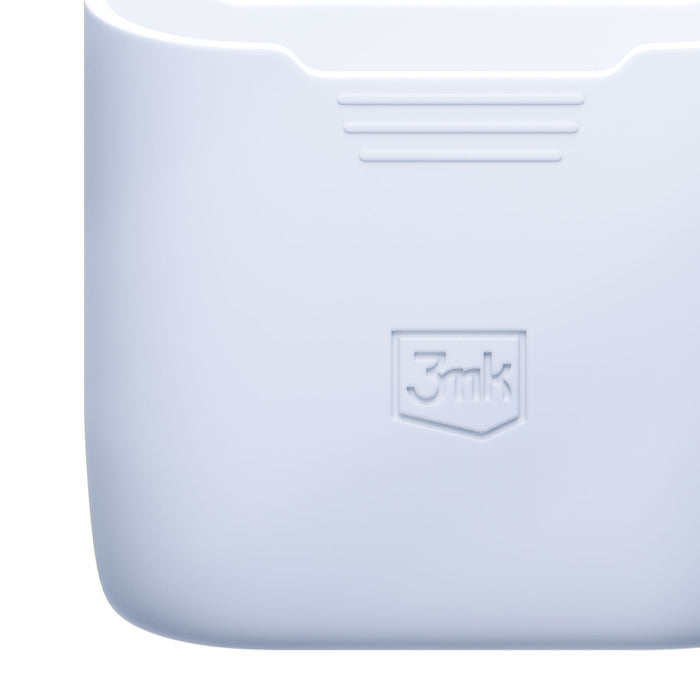 3mk Silicone AirPods Case for AirPods Pro 3 - White