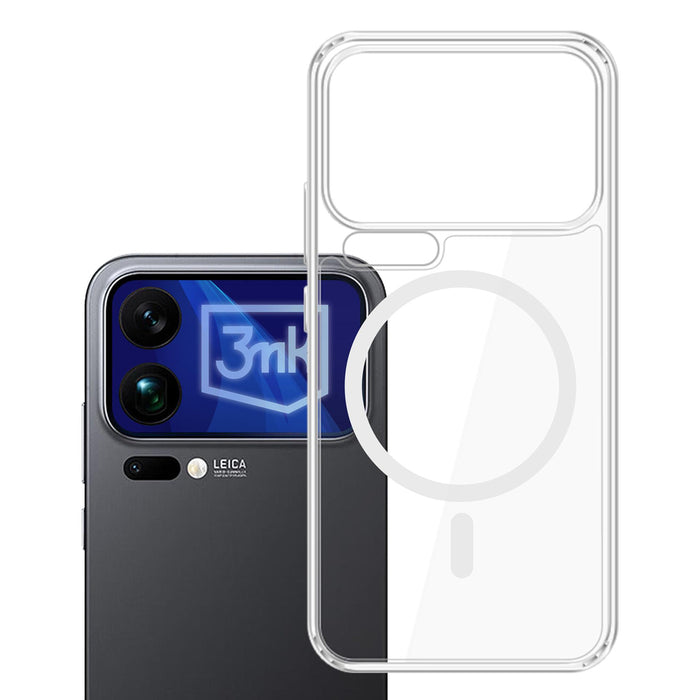 3mk Armor MagCase for Xiaomi 17 Pro - transparent