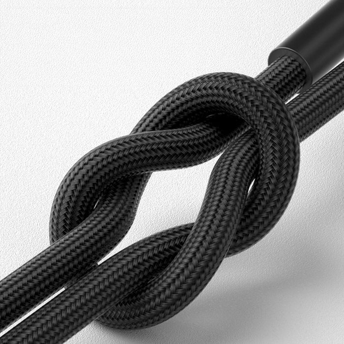 3mk Hyper Cable N-SERIES USB-A / USB-C 2m 9V/2A 18W / black