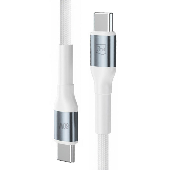3mk Hyper Cable 3mk Hyper Cable N-SERIES USB-C / USB-C 1m 20V/3A 60W / white