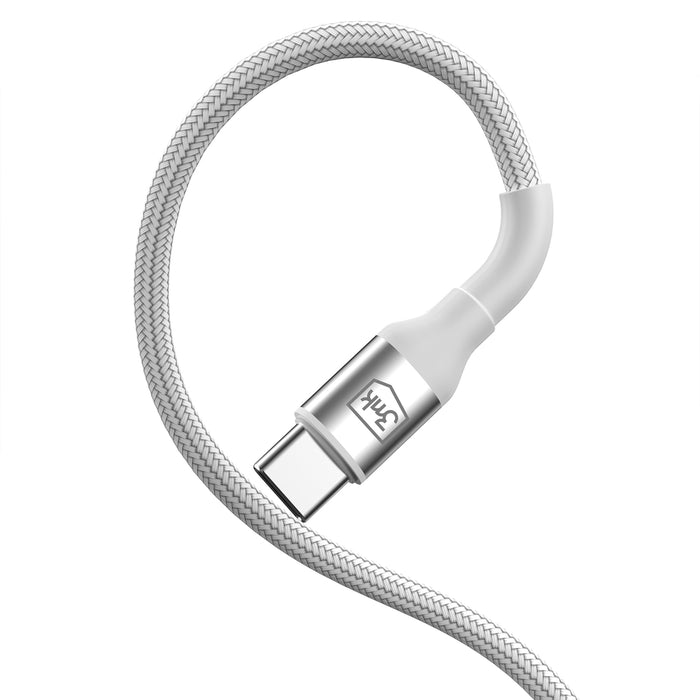 3mk Hyper Cable 3mk Hyper Cable N-SERIES USB-C / USB-C 1m 20V/3A 60W / white