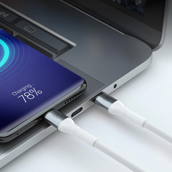 3mk Hyper Cable 3mk Hyper Cable N-SERIES USB-C / USB-C 1m 20V/3A 60W / white