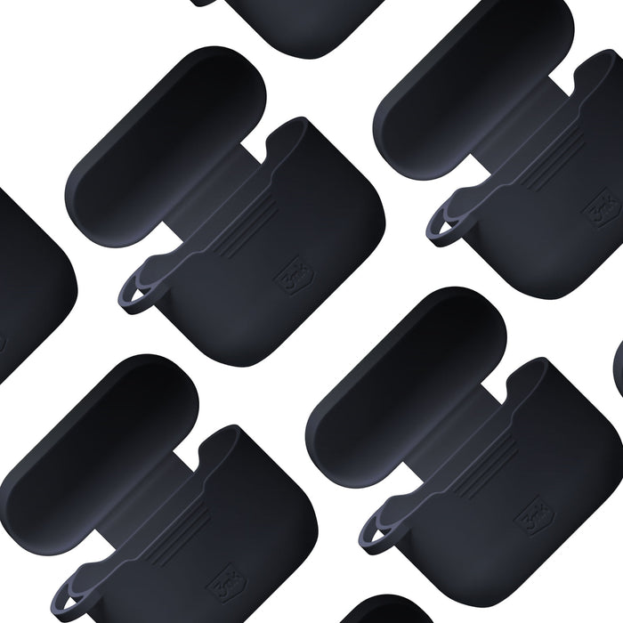 3mk Silicone AirPods Case for AirPods Pro 3 - Black