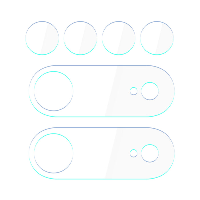 Hybrid glass for the 3mk Lens Protection camera lens for Apple iPhone Air