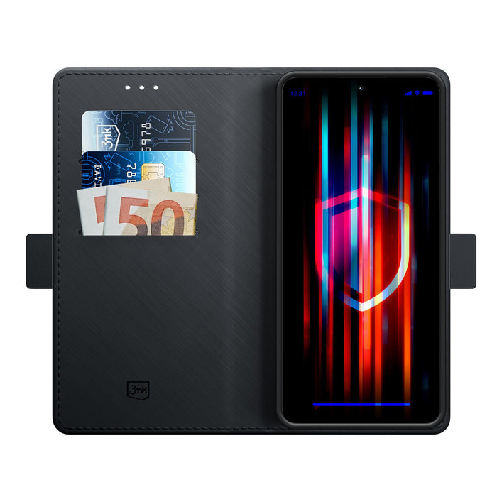 3mk Wallet Case for OnePlus 15 5G - Black