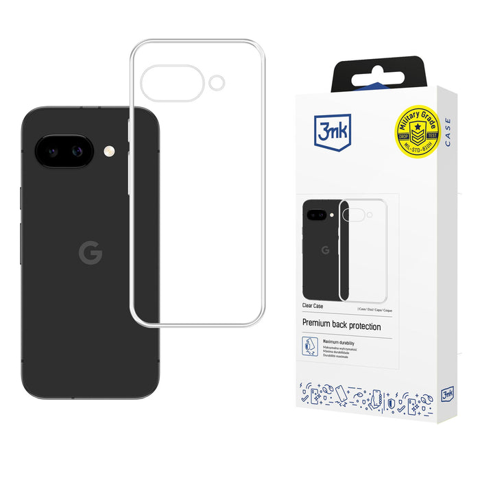 3mk Clear Case for Google Pixel 10A - transparent