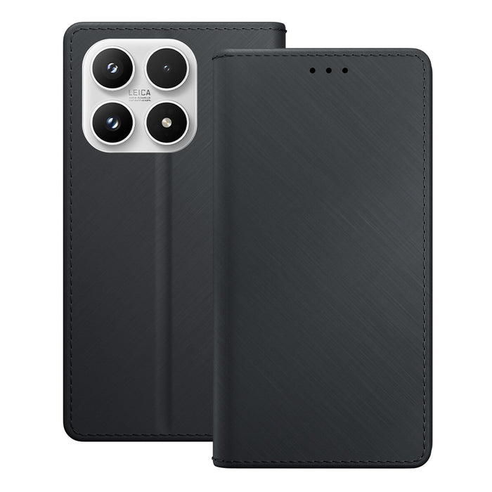 3mk Wallet Case for Xiaomi 17 - black