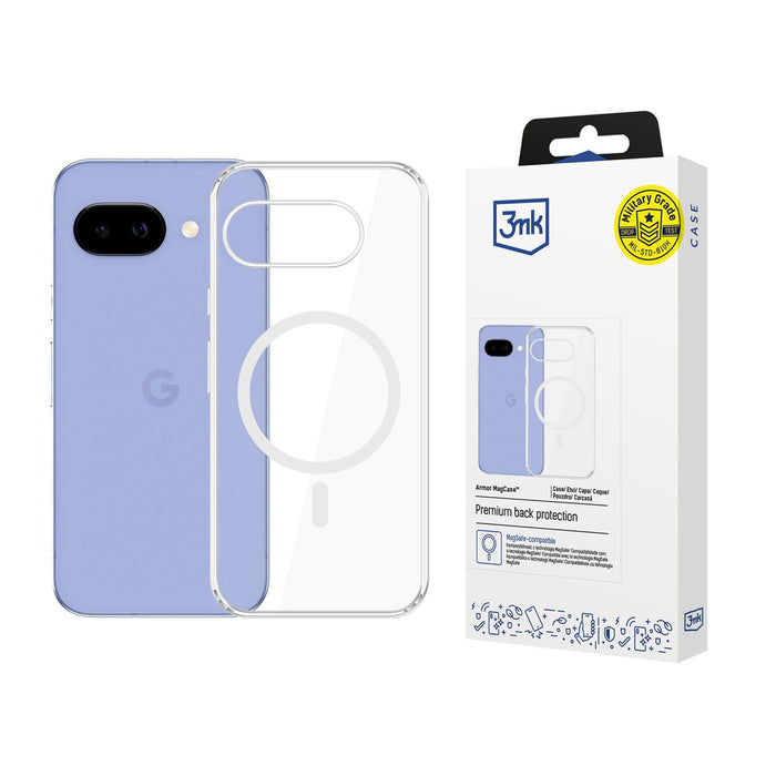 3mk Armor MagCase for Google Pixel 10A - Transparent
