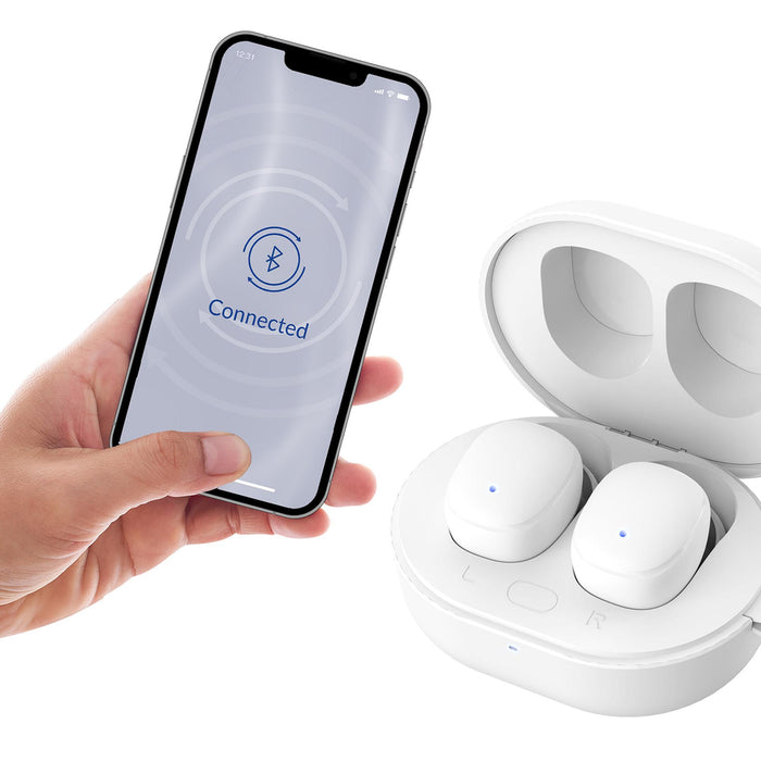 TWS 3mk FlowBuds 6.0 Wireless Headphones - White