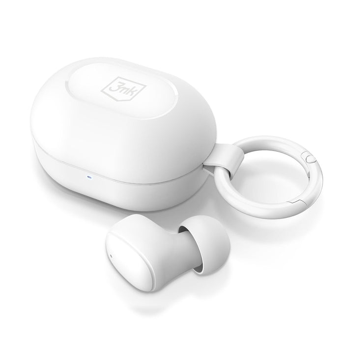 TWS 3mk FlowBuds 6.0 Wireless Headphones - White