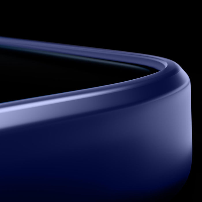 3mk Smoke MagCase for iPhone 16 Pro Max - Blue-Translucent