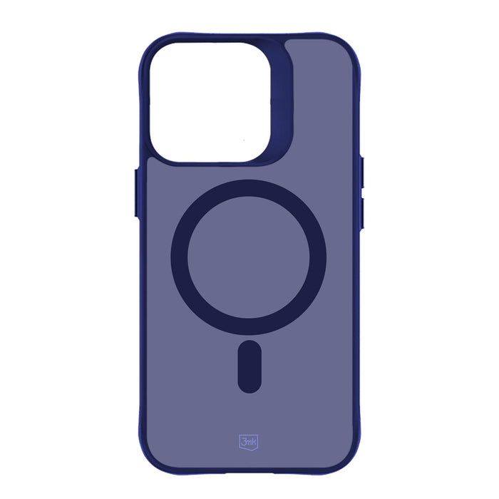 3mk Smoke MagCase for iPhone 16 Pro - Blue-Translucent