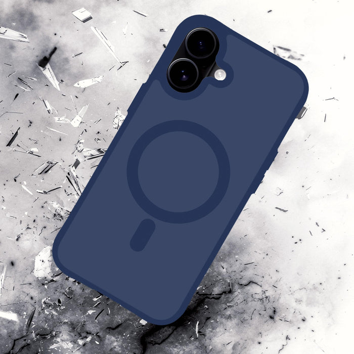 3mk Smoke MagCase for iPhone 17 - Blue-Translucent