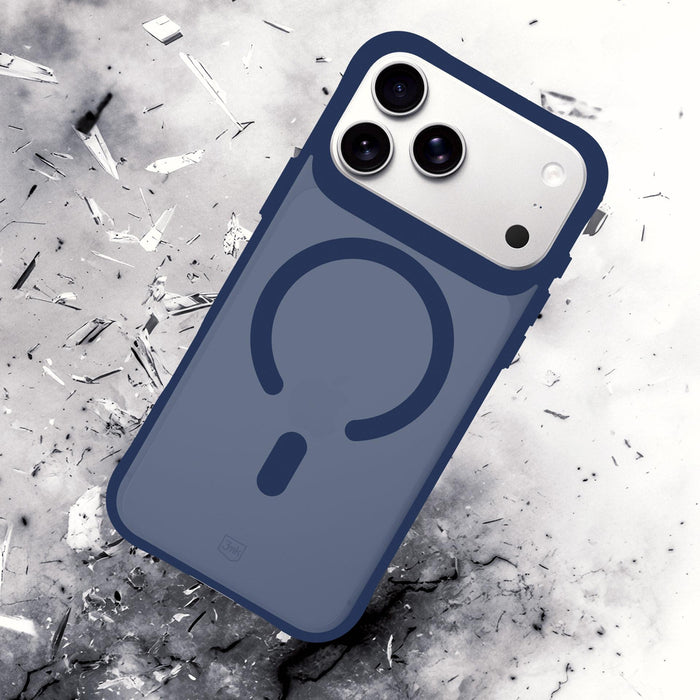 3mk Smoke MagCase for iPhone 17 Pro - Blue-Translucent