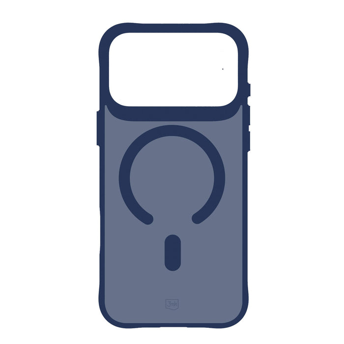 3mk Smoke MagCase for iPhone 17 Pro Max - Blue-Translucent