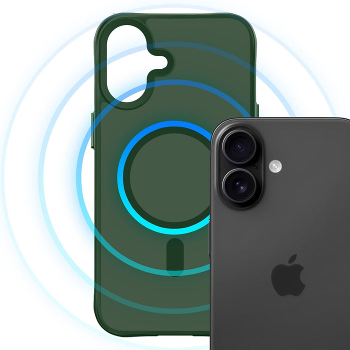 3mk Smoke MagCase for iPhone 16 Pro - Green-Translucent