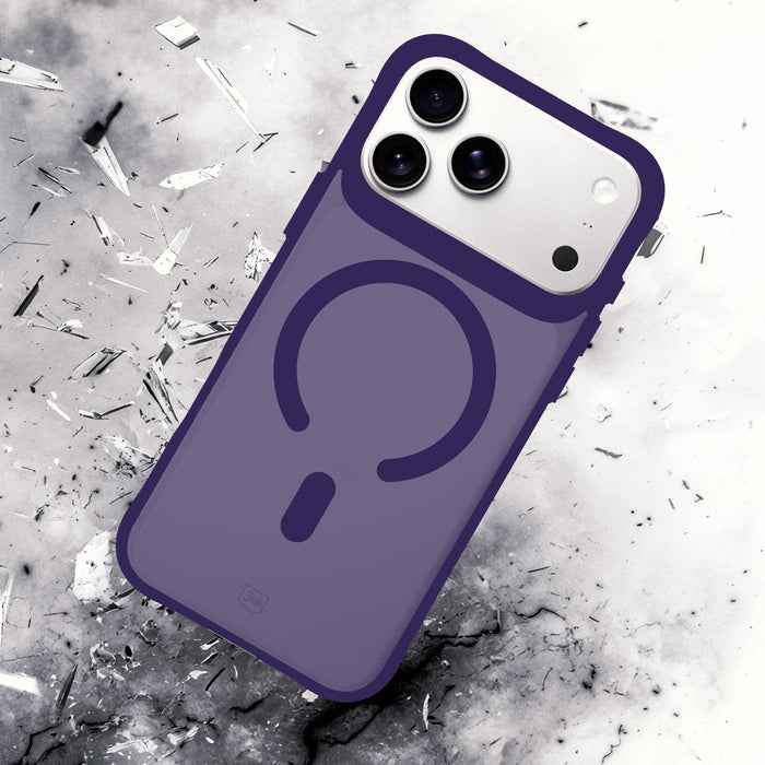 3mk Smoke MagCase for iPhone 17 Pro Max - Purple-Translucent