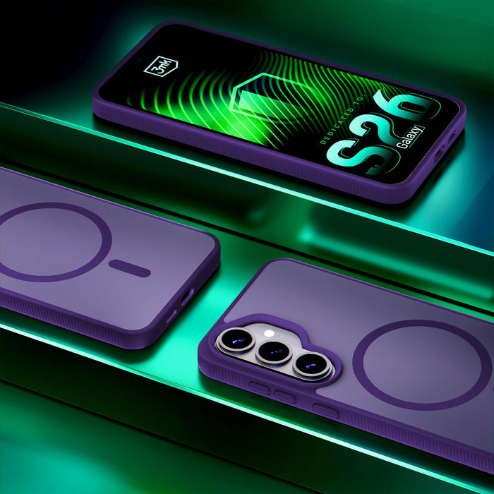 3mk Smoke MagCase for Samsung Galaxy S26+ - purple