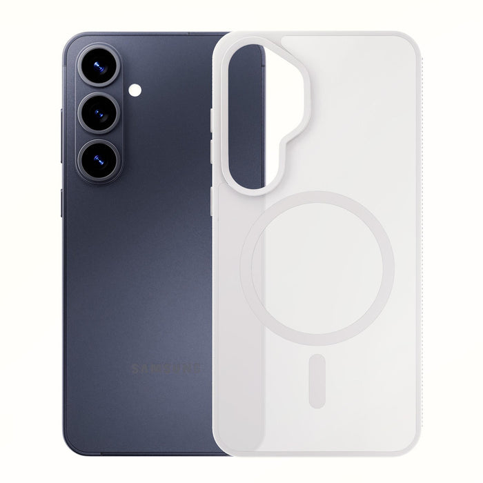 3mk Smoke MagCase for Samsung Galaxy S26+ - white