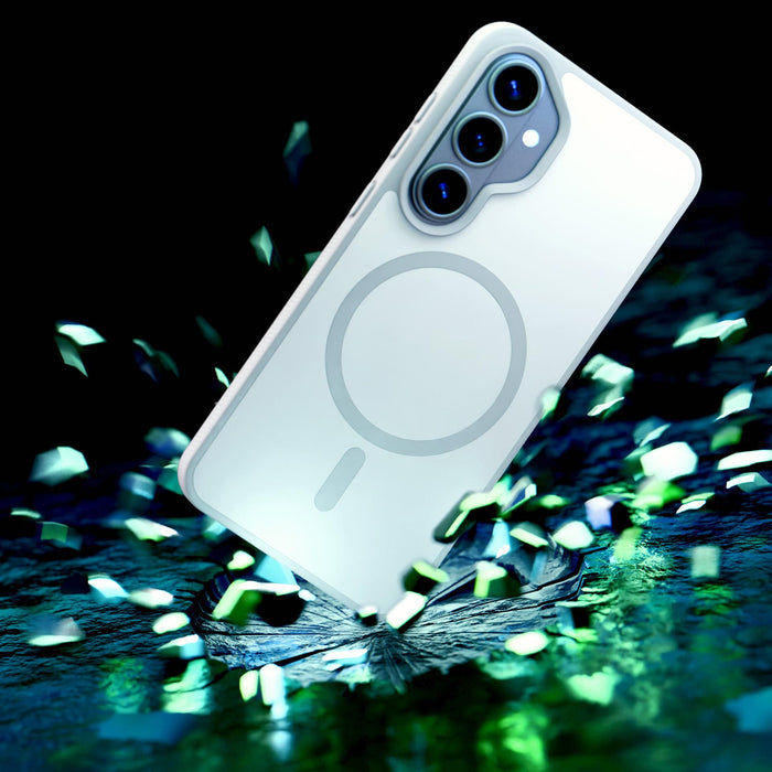 3mk Smoke MagCase for Samsung Galaxy S26+ - white