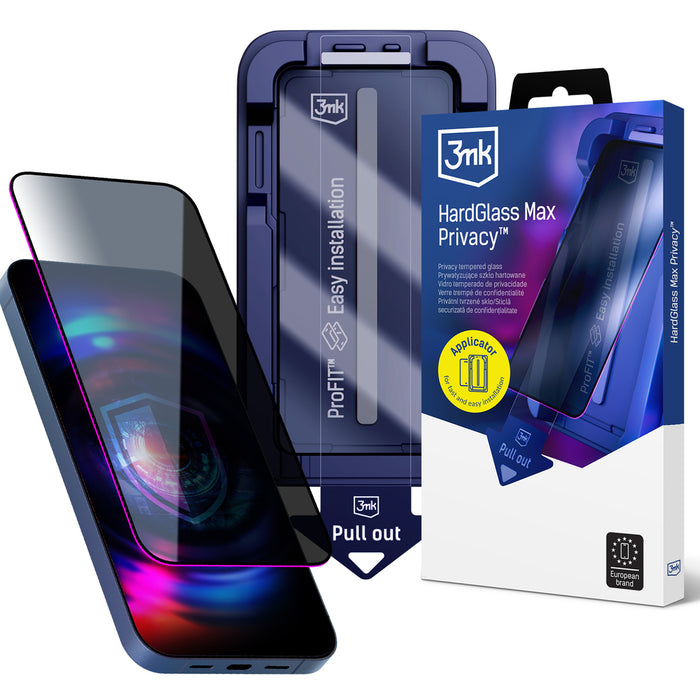 3mk Hardglass Max Privacy Privacy Glass for iPhone 16 Pro / 17