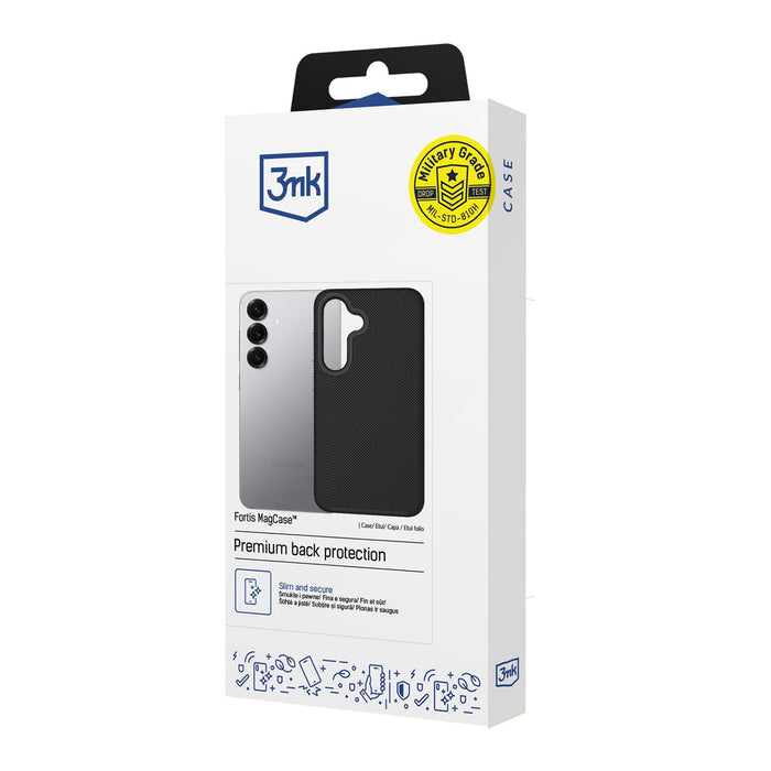 3mk Fortis MagCase for Samsung Galaxy S25 - black