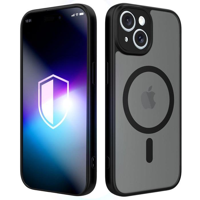 3mk Misty MagCase for iPhone 15 - Black
