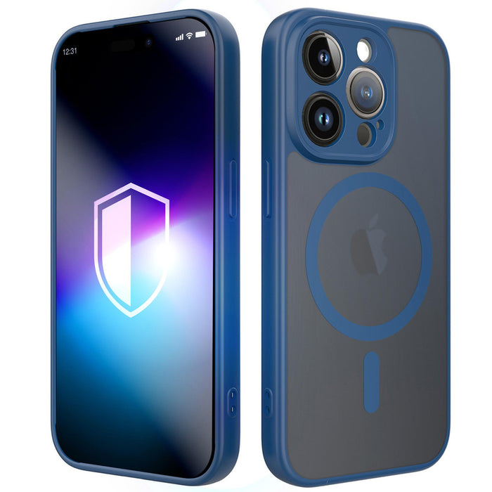 3mk Misty MagCase for iPhone 15 Pro - Blue