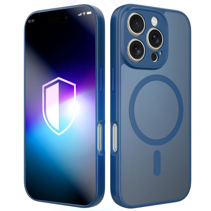 3mk Misty MagCase for iPhone 16 Pro Max - Blue