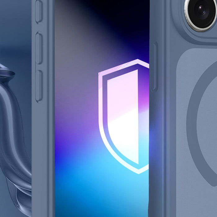 3mk Misty MagCase for iPhone 17 Pro - Blue