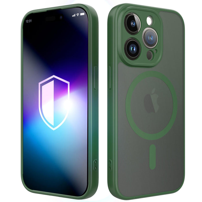 3mk Misty MagCase for iPhone 15 Pro - Green