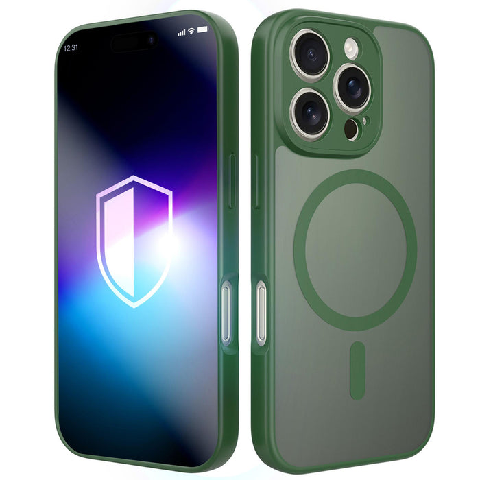 3mk Misty MagCase for iPhone 16 Pro Max - Green