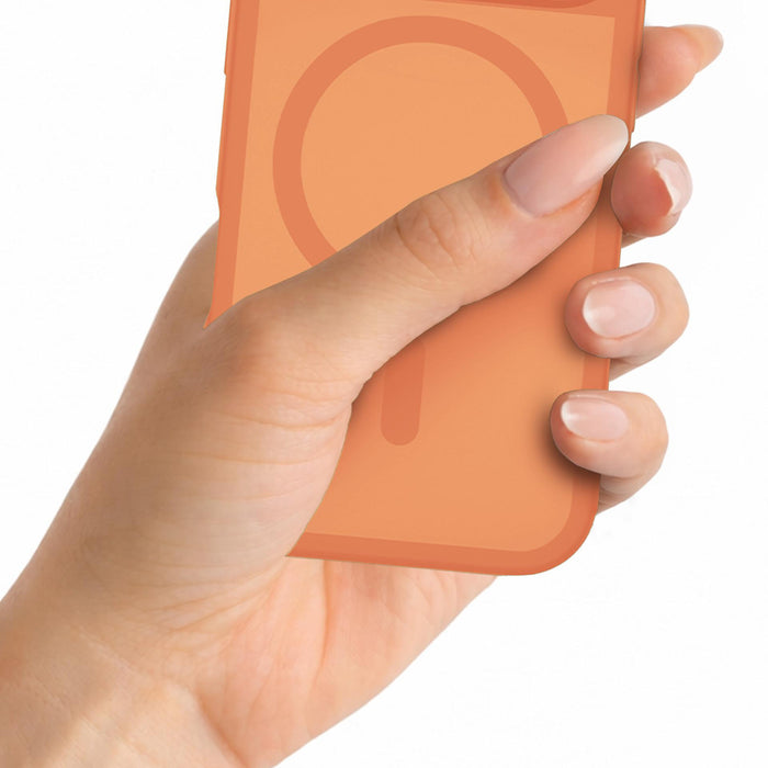 3mk Misty MagCase for iPhone 17 Pro - - orange