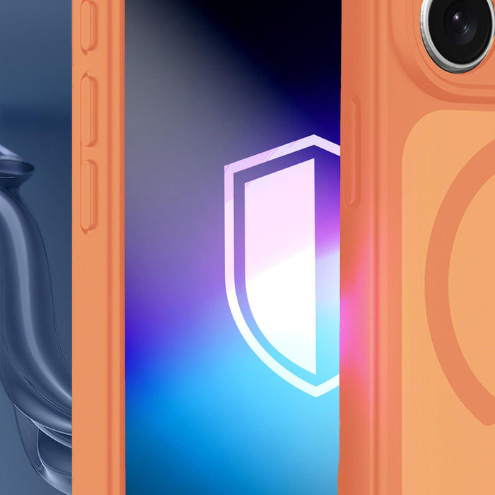 3mk Misty MagCase for iPhone 17 Pro Max - - orange