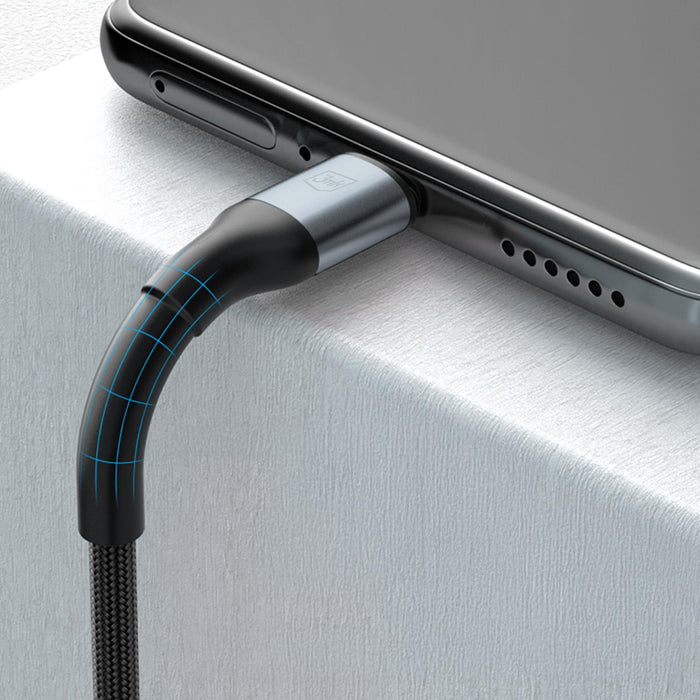3mk Hyper Cable N-SERIES USB-C / USB-C 1m PD 3.0 QC 3.0 48V / 5A 240W - black