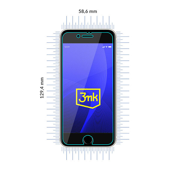 Apple iPhone SE 2022 - 3mk FlexibleGlass™