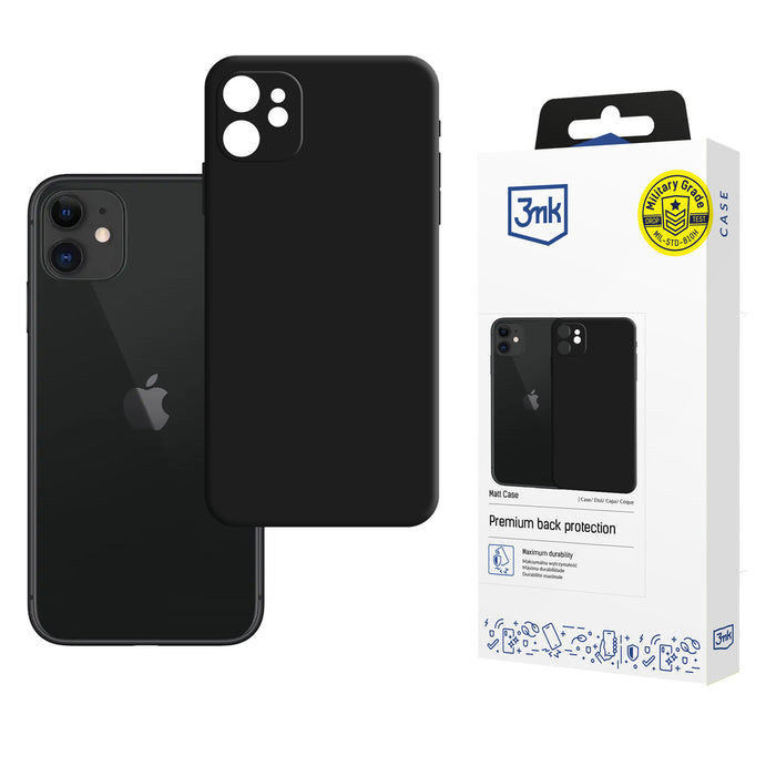 Apple iPhone 11 - 3mk Matt Case black