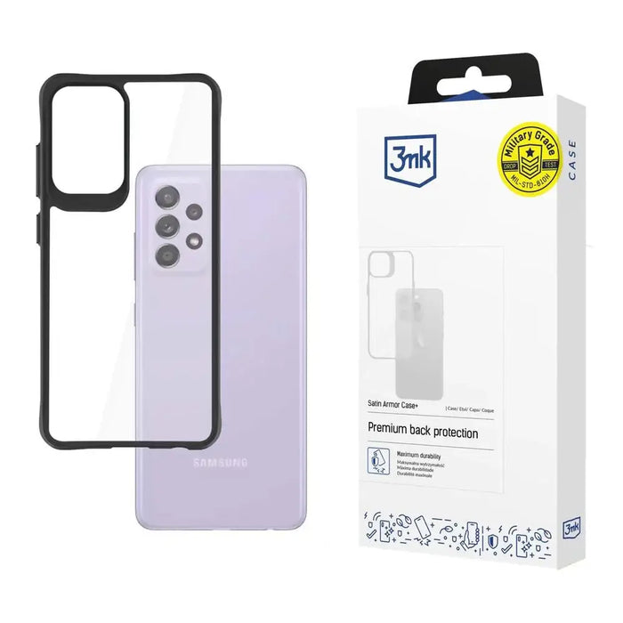 3mk Satin Armor Case+ for Samsung Galaxy A52 / A52 5G / A52s 5G - transparent - Cell phone cases and covers<<<HurtelXML