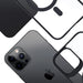 3mk Satin Armor MagCase with MagSafe for iPhone 12 Pro Max - Clear with Black Frame - *Kategoria tymczasowa<<<HurtelXML