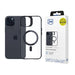 3mk Satin Armor MagCase with MagSafe for iPhone 15 - Clear with Black Frame - *Kategoria tymczasowa<<<HurtelXML