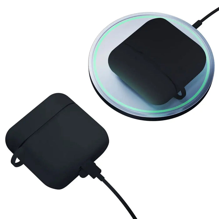 3mk Silicone AirPods Case for Apple AirPods 3rd gen. - black - *Kategoria tymczasowa<<<HurtelXML